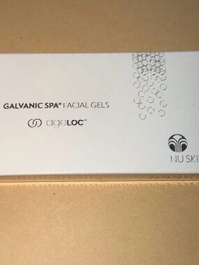 NEW Sealed NuSkin Galvanic Spa ageLOC Facial Gels